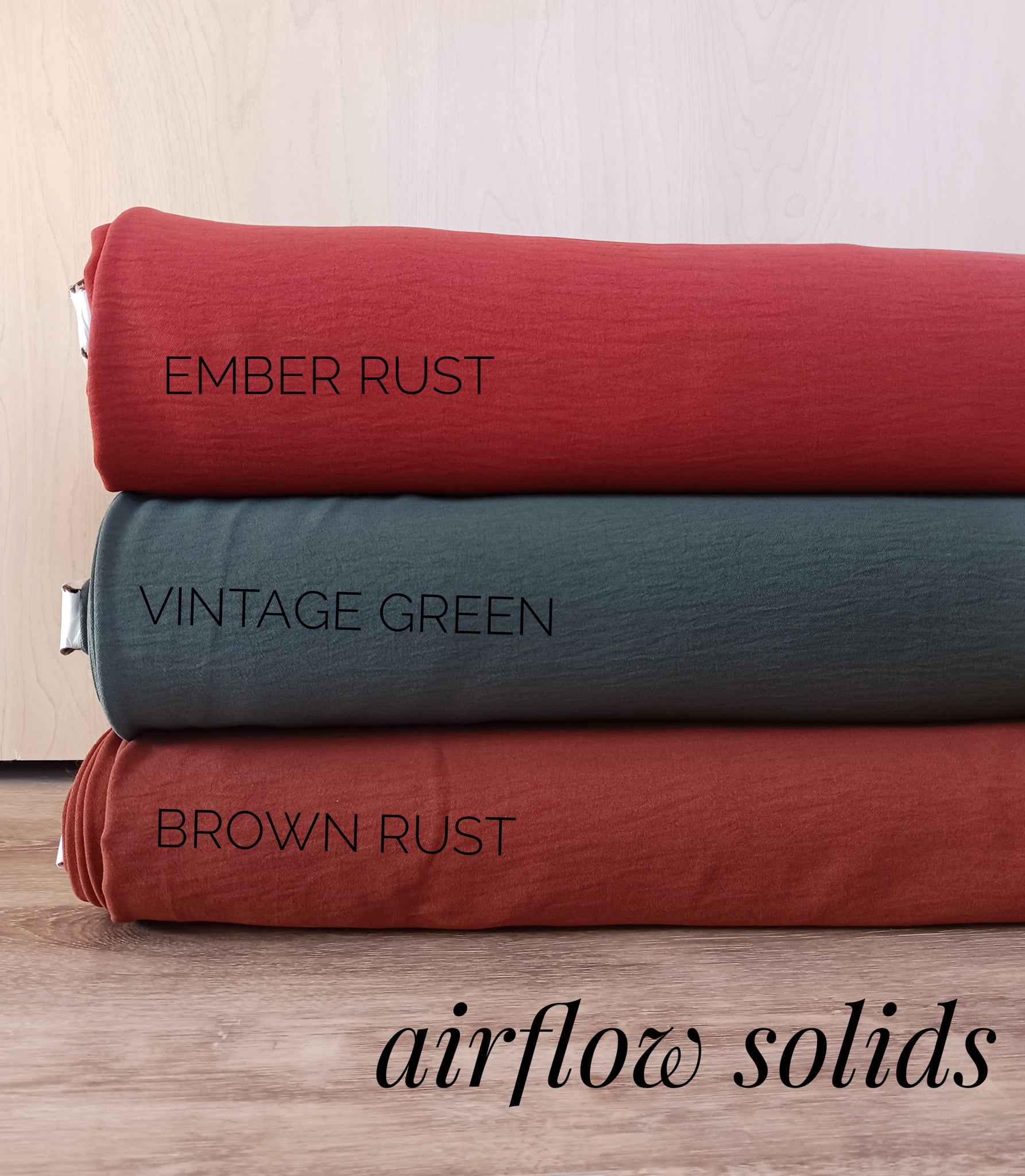 Solids |Polyester Air Flow {Betty}| By the Half Yard