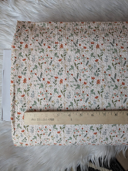 Mini Prints| Pucker Poly |By the Half Yard