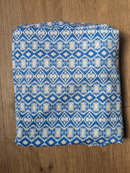 Blue Aztec DTY | By the Half Yard