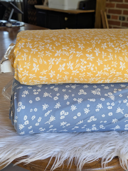 Summer Vibes |Double Brushed Poly|By the Half Yard