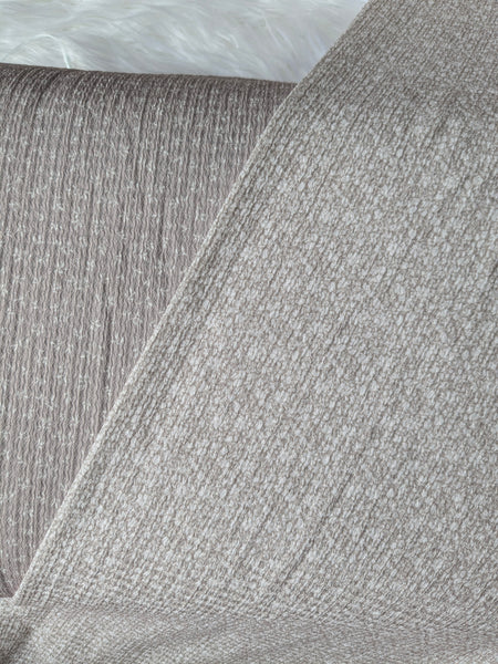 Custom Print |Neutral Mini Prints|Textured Missioni Knit| By the Half Yard