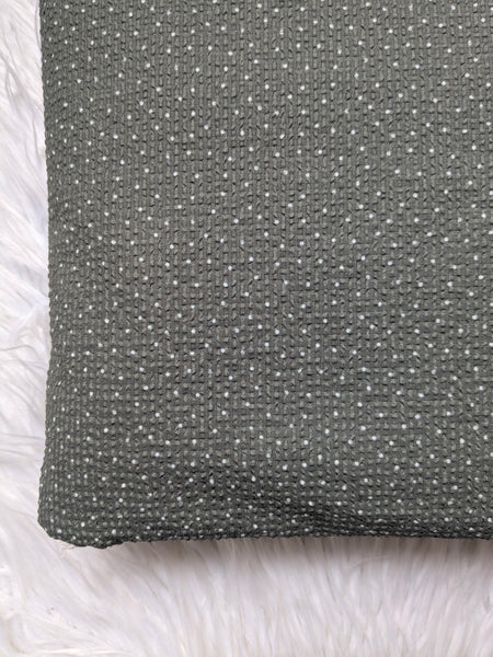 Pindots | Seersucker or Air Flow Polyester | By the Half Yard