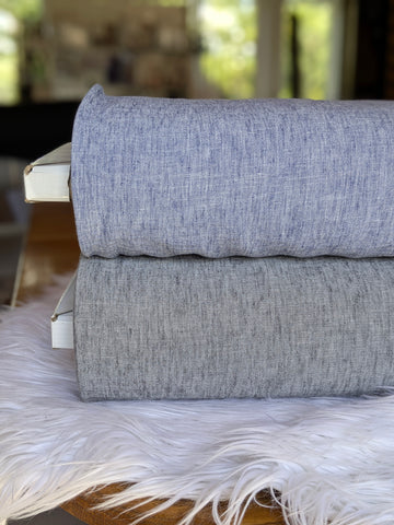 Denim Look Polyester| Solids | By the Half Yard