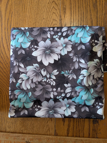 Large Floral DTY  | By the Half Yard