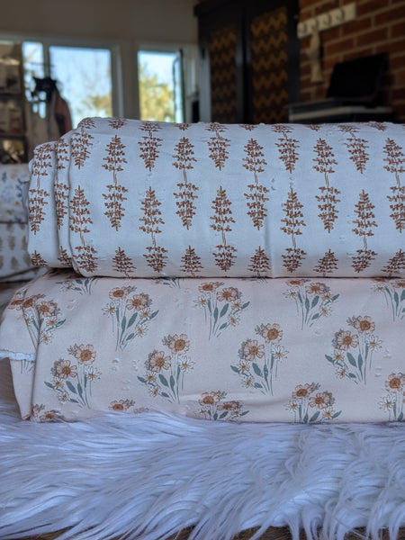 Highlands Collection| Polyester Diamond Swiss Dot |By the Half Yard