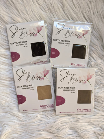 Sheer Bliss Knee Highs