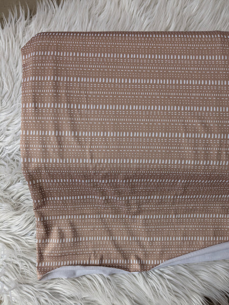 Camel Broken Stripes | Skye DTY  | By the Half Yard