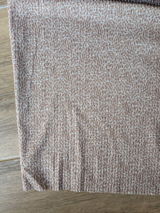 Custom Design|Mini Abstract Print|Unbrushed Rib Knit|By the Half Yard