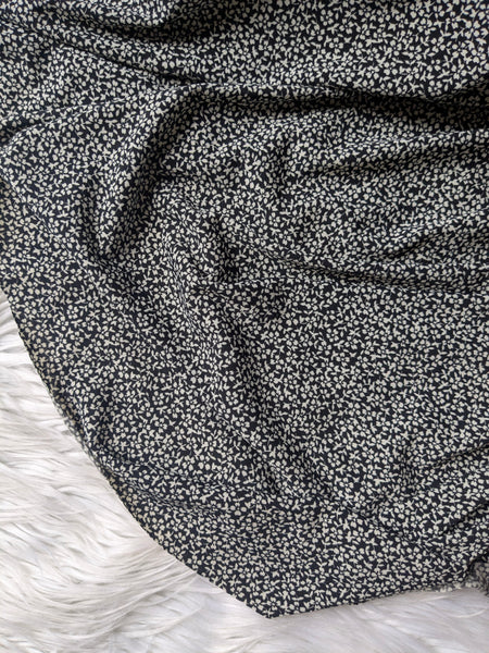 Petite Print Black DTY | By the Half Yard