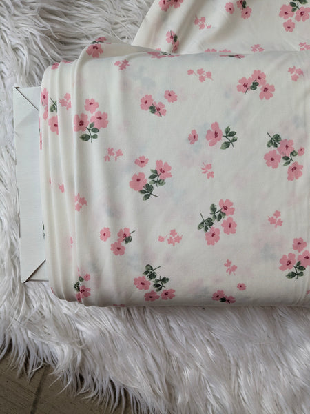 Small Floral Bunches |DTY | By the Half Yard