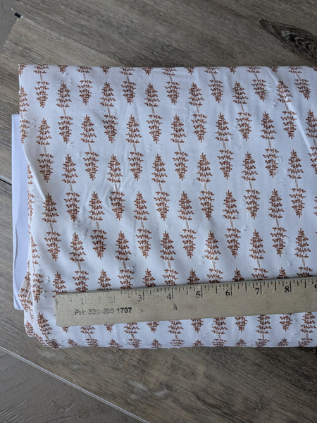 Highlands Collection| Polyester Diamond Swiss Dot |By the Half Yard