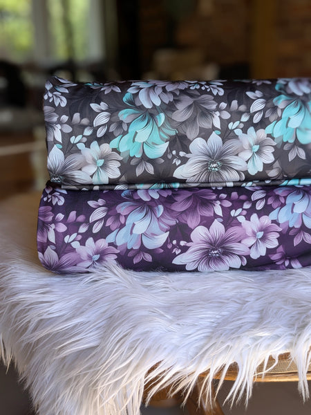 Large Floral DTY  | By the Half Yard