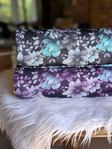Large Floral DTY  | By the Half Yard