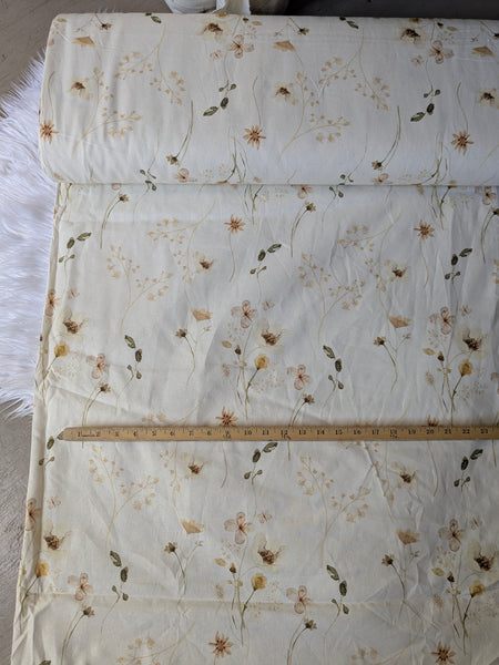 Wildflower Toss |Linen Cotton| By the Half Yard