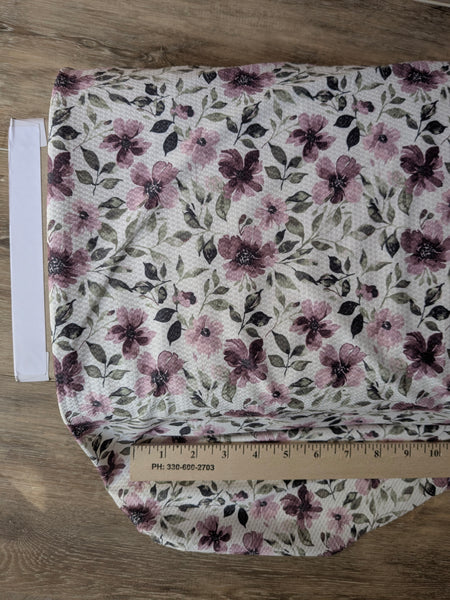 Watercolor Floral Dapple Knit |By the Half Yard