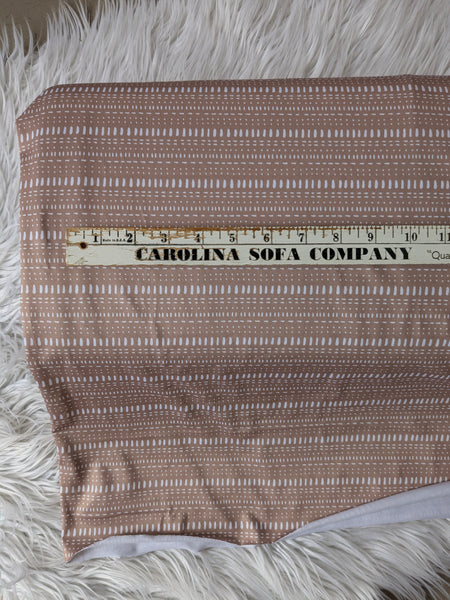 Camel Broken Stripes | Skye DTY  | By the Half Yard