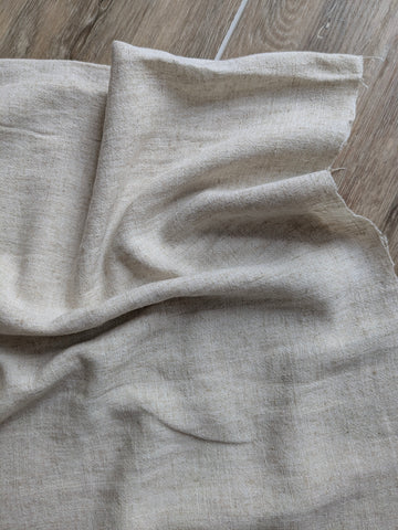 Natural Irish Linen Blend | Solid | By the Half Yard