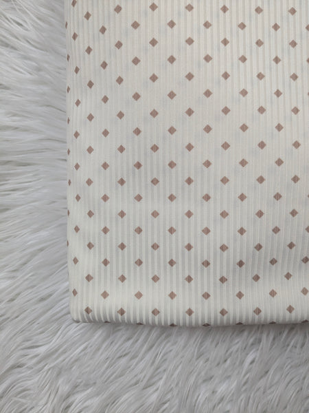 Custom Print | Diamonds|Unbrushed Rib Knit|By the Half Yard