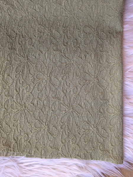 Dusty Sage Daisy Lacy Look Knit| Solids|By the Half Yard