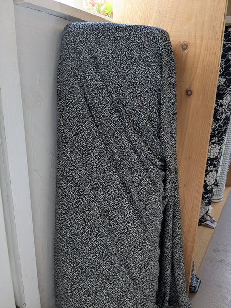 Petite Print Black DTY | By the Half Yard