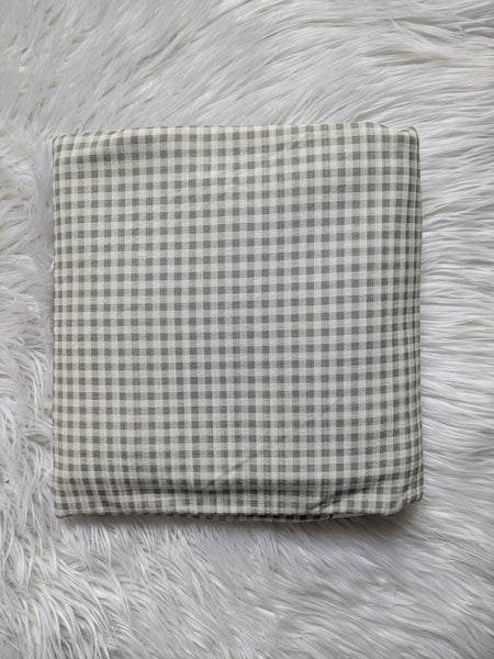 Gingham Plaid Summer Breeze Knit|By the Half Yard