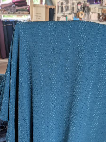 Tonal Stripe Swiss Dot | Textured Solids|By the Half Yard