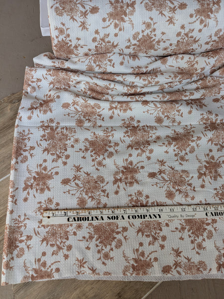 Custom Print| Stencil Bouquet | Missioni Knit| By the Half Yard