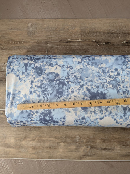Blue Tiedye DTY | By the Half Yard