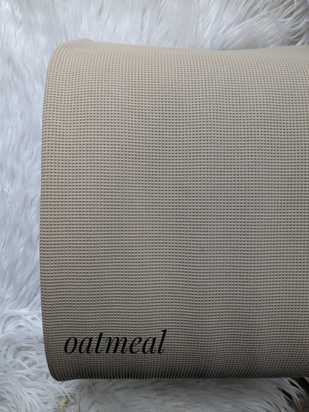 Mini Waffle Knit| Textured Solids|By the Half Yard