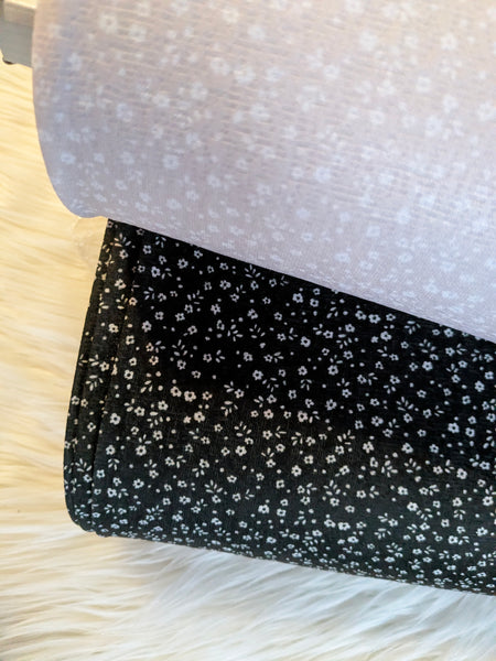 Petite Print |Eggshell Knit |By the Half Yard