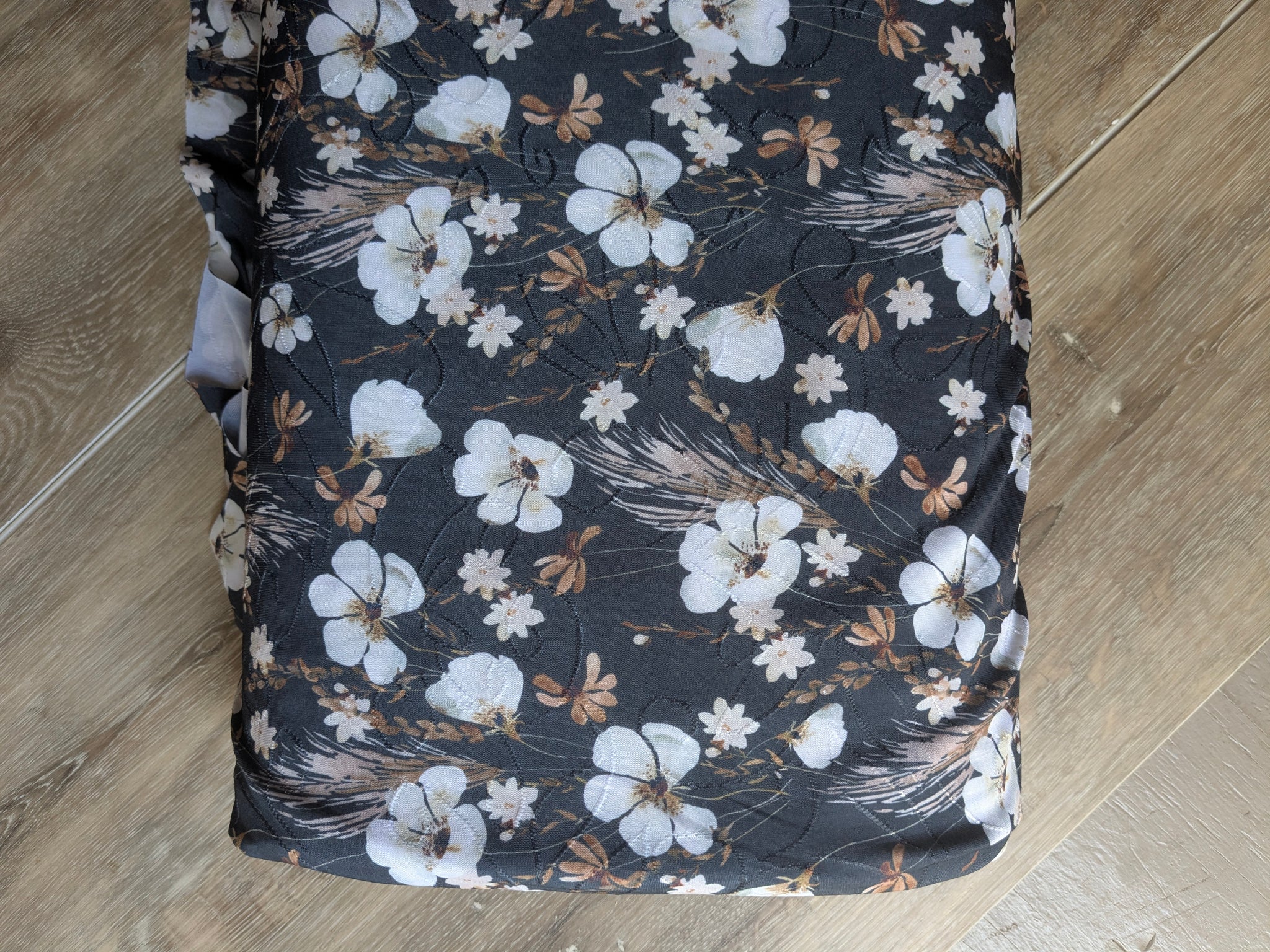 Fall Floral & Sprays Jacquard Knit| By the Half Yard