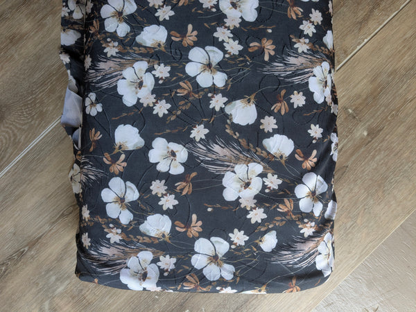Fall Floral & Sprays Jacquard Knit| By the Half Yard