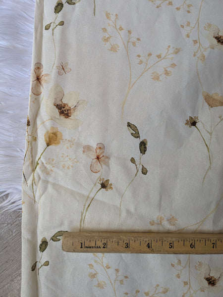 Wildflower Toss |Linen Cotton| By the Half Yard
