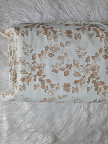 Brown Fall Magnolia| Loulou Knit|By the Half Yard