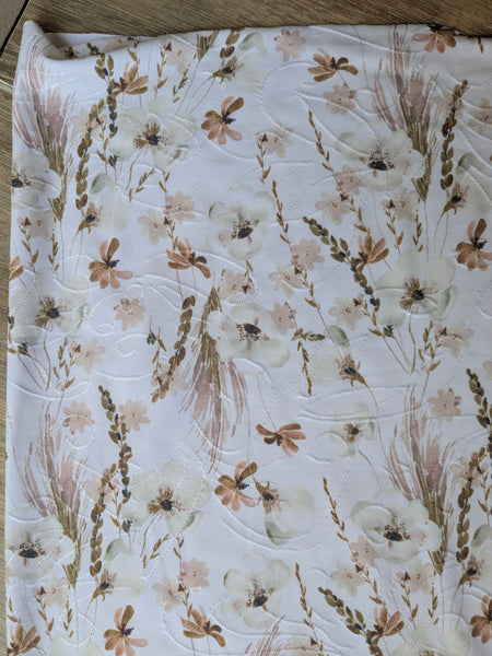 Fall Floral & Sprays Jacquard Knit| By the Half Yard