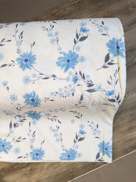 Summer Daisies | Swiss Dot Knit |By the Half Yard