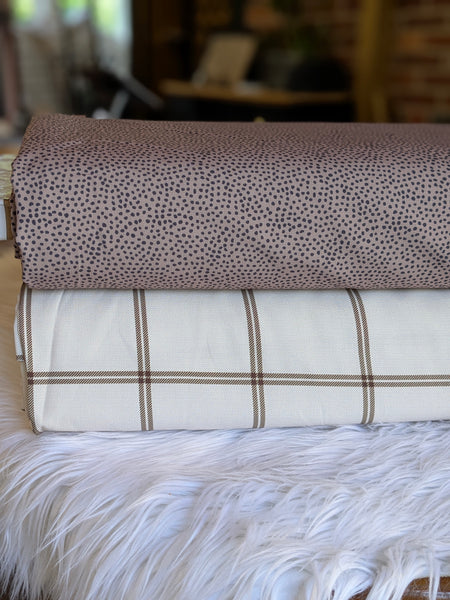 Custom Print|Polyester Slub Linen Look| By the Half Yard
