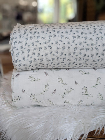 Printed Double Gauze Cotton| By the Half Yard