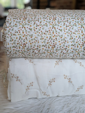 Printed Double Gauze Cotton| By the Half Yard