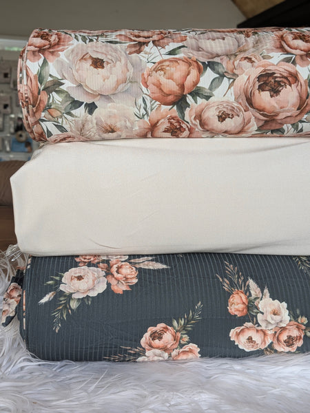 The Peony Patch|Reign Rib Knit|By the Half Yard