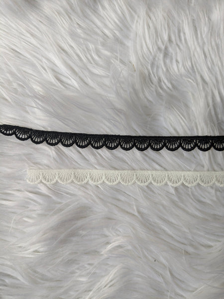 1/2" Scalloped Trim | By the Half Yard