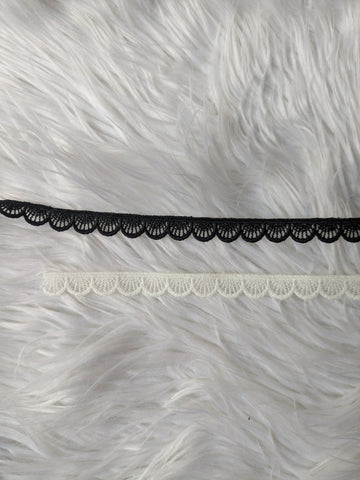 1/2" Scalloped Trim | By the Half Yard