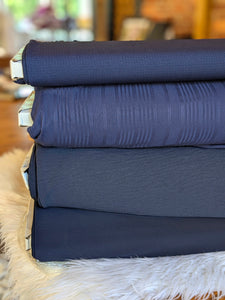 Navy Solids |By the Half Yard