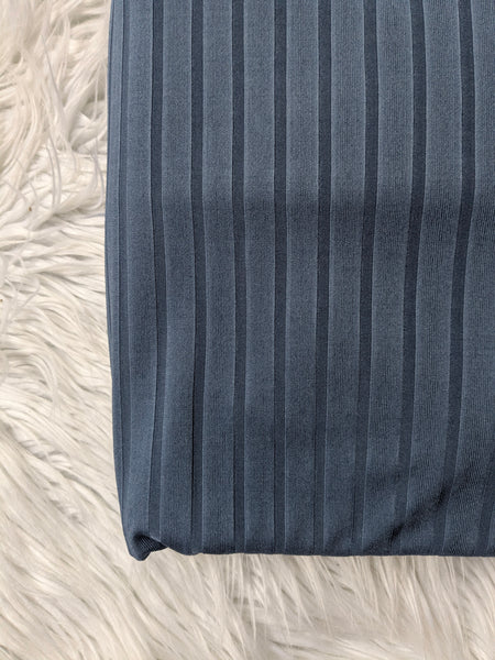"Azalea" Unbrushed Rib Knit | Solids| By the Half Yard