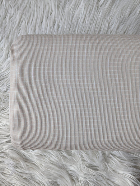 Petite Windowpane| Yummy Rib Knit|By the Half Yard