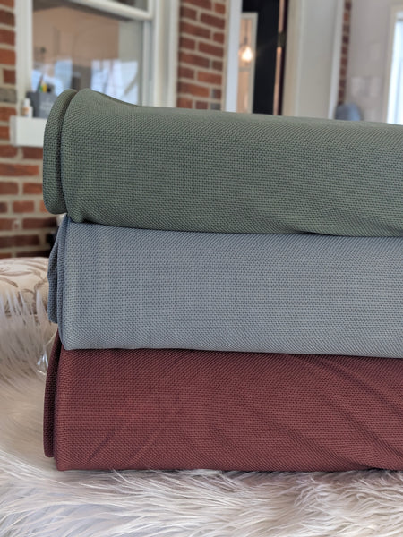 Mini Bubble Knit | Textured Solids|By the Half Yard