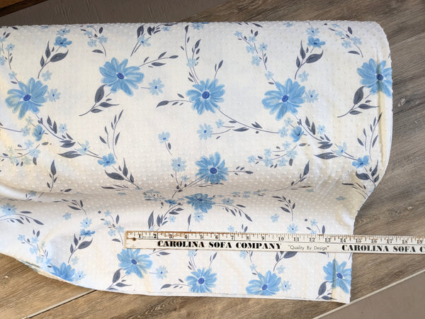 Summer Daisies | Swiss Dot Knit |By the Half Yard