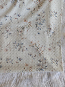Autumn Sprigs | Swiss Dot Knit |By the Half Yard