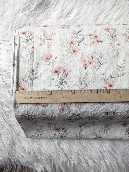 Evening Breeze Embossed Jacquard Poly | By the Half Yard