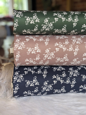 Mini Floral Clusters | Tamara Knit |By the Half Yard
